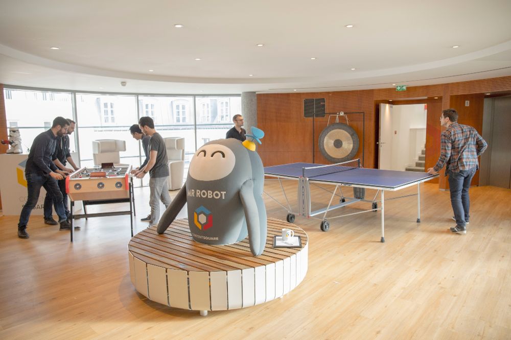 ContentSquare's office is a developer's playground.