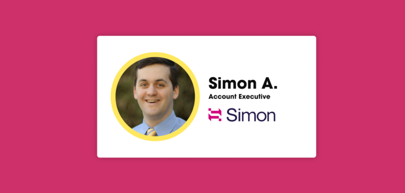 Hired Sales Candidate Spotlight - Simon Asraf