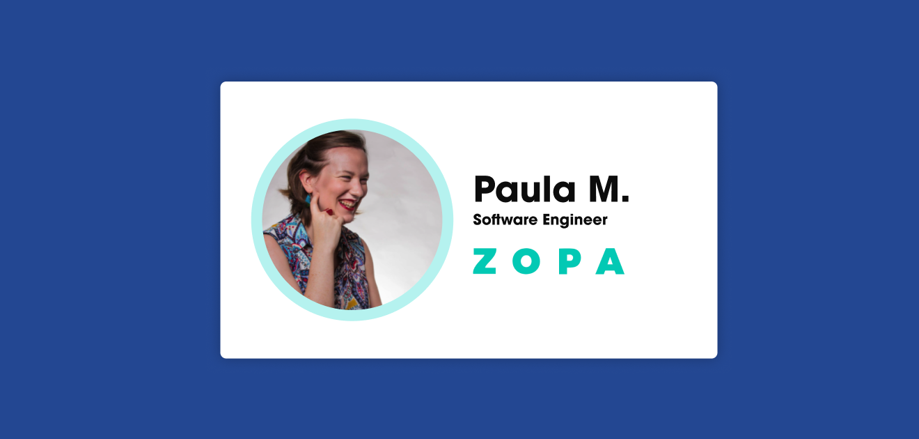 Hired Tech Candidate Spotlight - Paula Muldoon, Senior Software Engineer for Zopa in the UK
