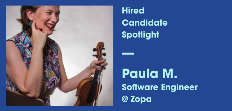 Paula Muldoon Tech Candidate Spotlight Senior Software Engineer at Zopa in UK