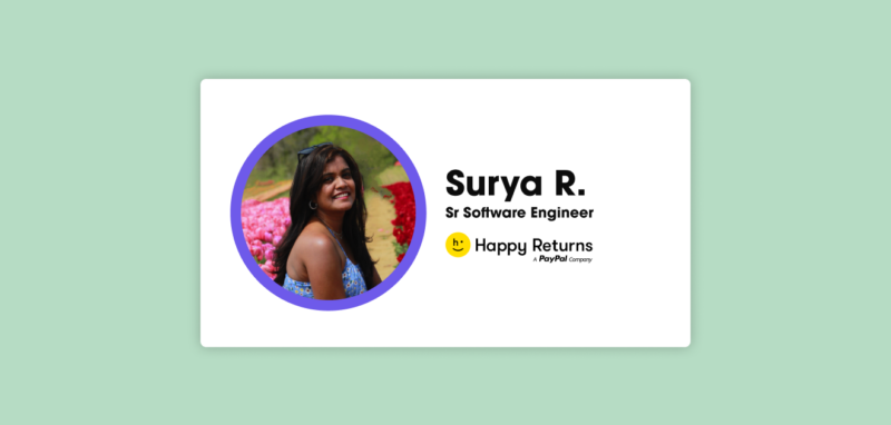 Tech Candidate Spotlight - Surya Ramaraj, Sr Software Engineer
