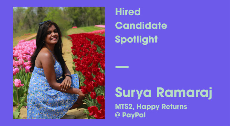 Candidate Spotlight Surya Ramaraj Senior Software Engineer