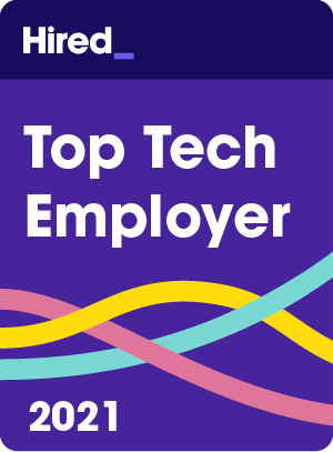 Hired List of Top Tech Employers in 2021 