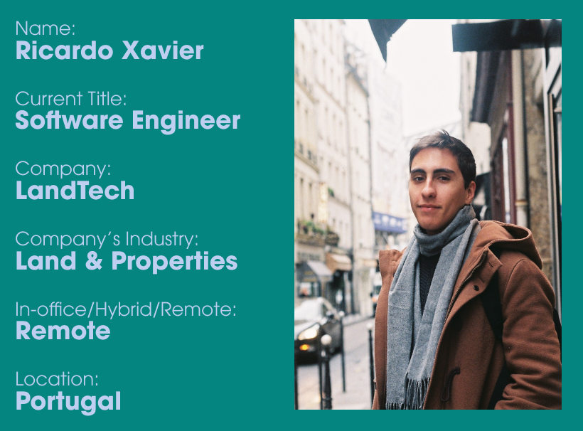 tech candidate spotlight - ricardo xavier software engineer
