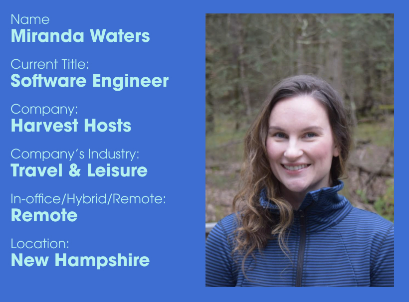 Tech Candidate Spotlight – Miranda Waters, Software Engineer
