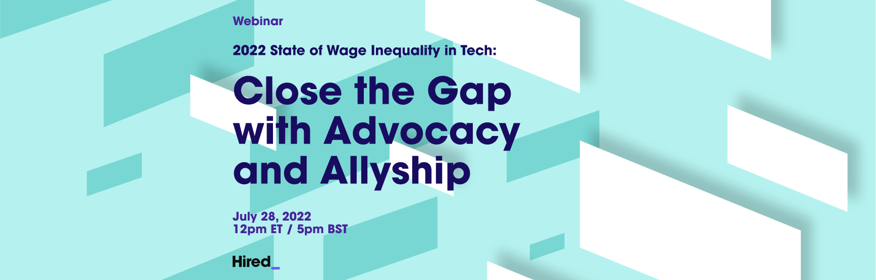 Candidate webinar event - Close the Gap with Advocacy and Allyship Wage Inequality Pay Equity